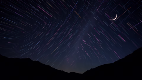 Meteor shower