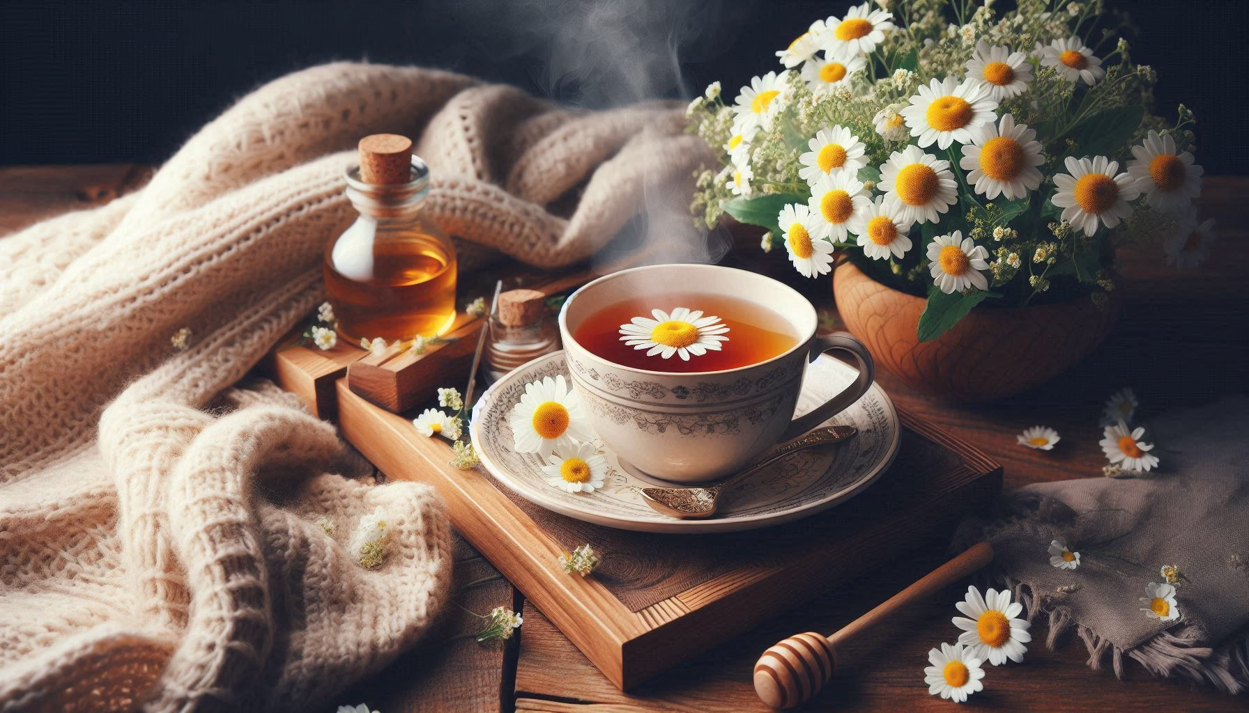 چای بابونه
