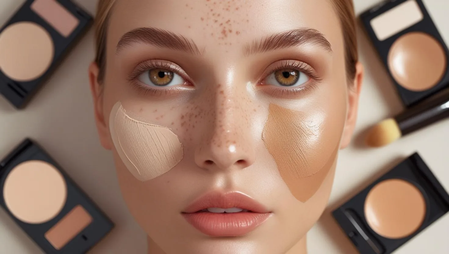 ترفندهای حرفه‌ای برای پوشاندن لک و جای جوش با آرایش طبیعی