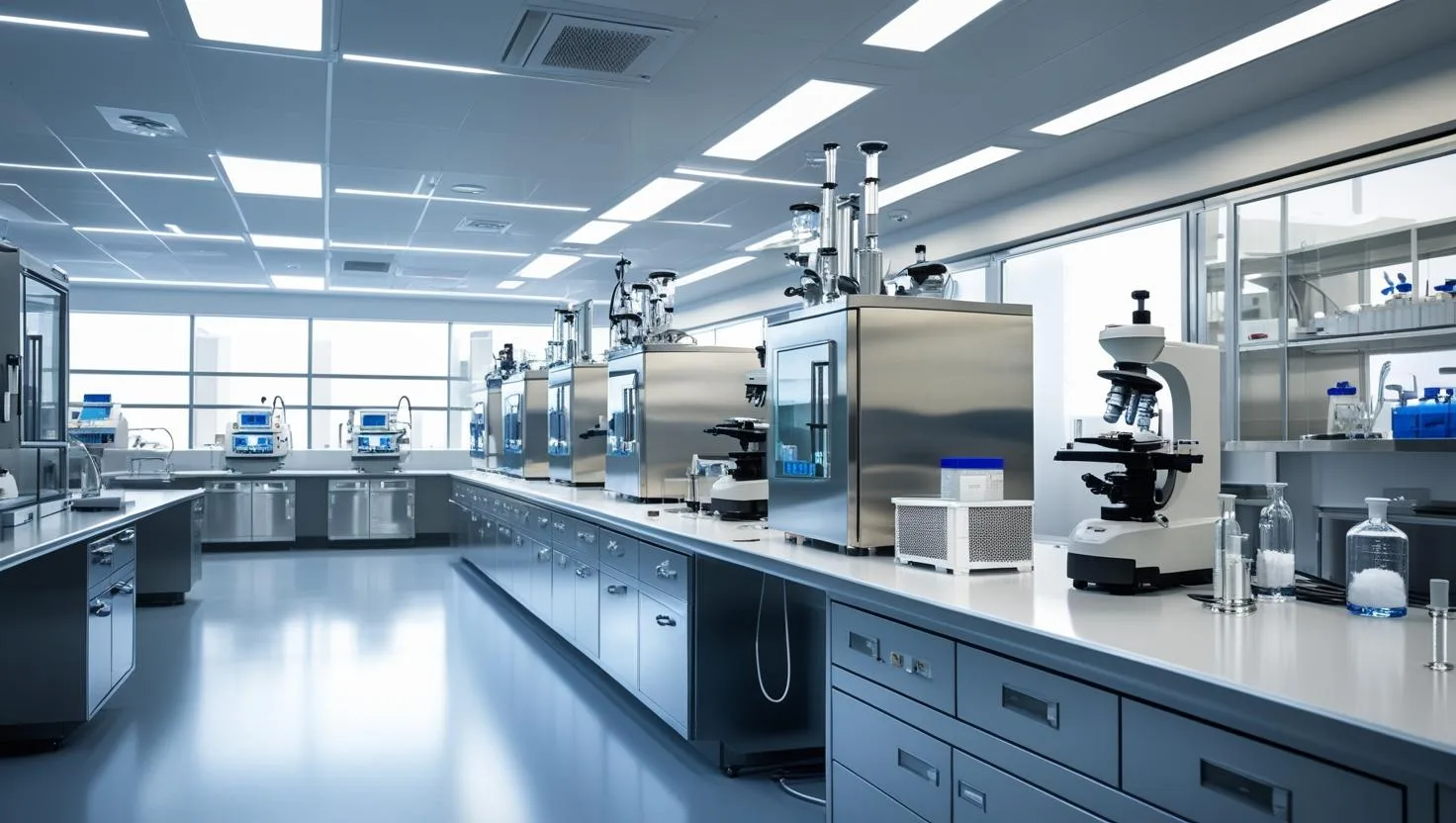 WBC در آزمایش خون چیست؟ مقدار نرمال و خطرناک WBC در خون I want a picture of a blood laboratory.
