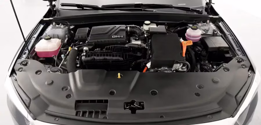 سیستم هیبریدی DM-i 5.0 در BYD Qin L